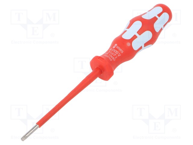 Screwdriver; insulated; Torx®; TX10; Blade length: 80mm