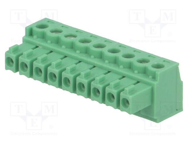 Pluggable terminal block; 3.81mm; ways: 9; straight; plug; female