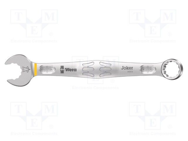 Wrench; inch,combination spanner; steel; Series: Joker 6003; 3/4"