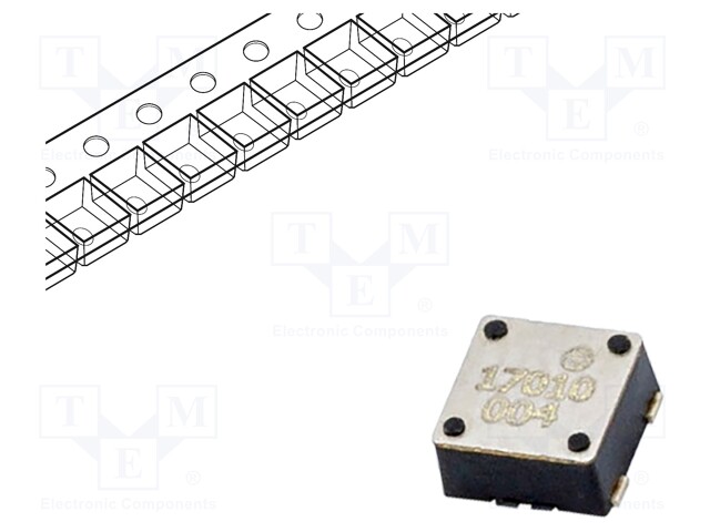 Sensor: rotation; -25÷85°C; Output conf: 0-1/0-0/1-0/1-1; 3.3VDC