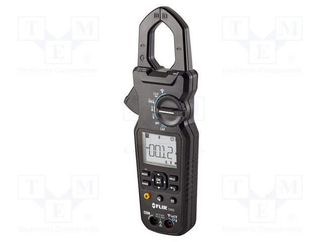 AC/DC digital clamp meter; Øcable: 30mm; LCD (6000); True RMS