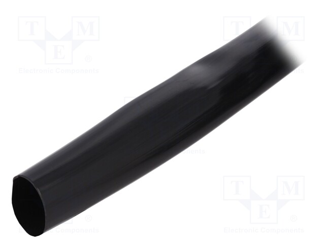 Insulating tube; Mat: PVC; black; -20÷125°C; Øint: 20mm; L: 100m