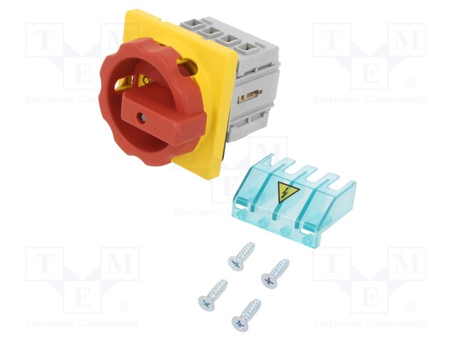 Switch-disconnector; Poles: 3; on panel; 16A; 3LD2; -25÷55°C; 7.5kW