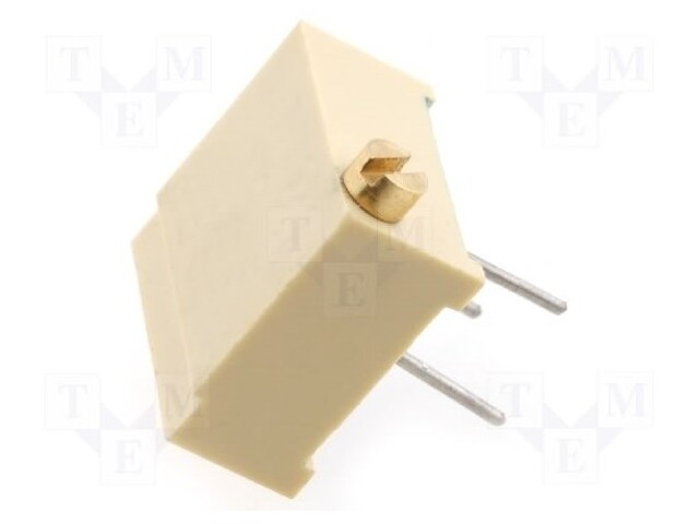 Potentiometer: mounting; multiturn; 20kΩ; 500mW; THT; ±10%; linear