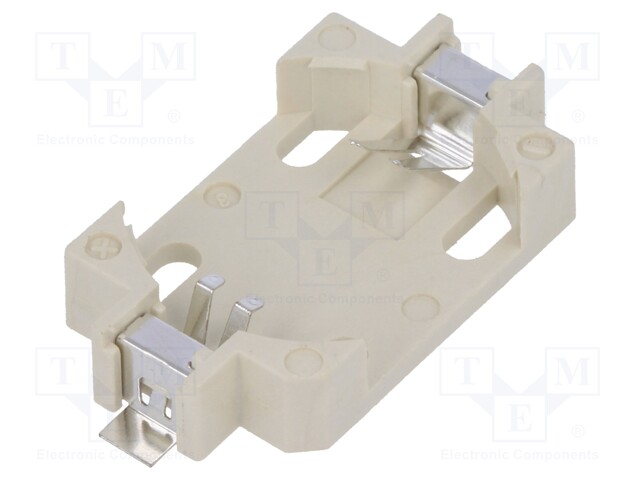 Socket; Mounting: SMT,horizontal; Size: CR2032,DL2032; Batt.no: 1