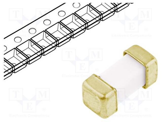 Fuse: fuse; ultra rapid; 10A; 63VDC; SMD; ceramic