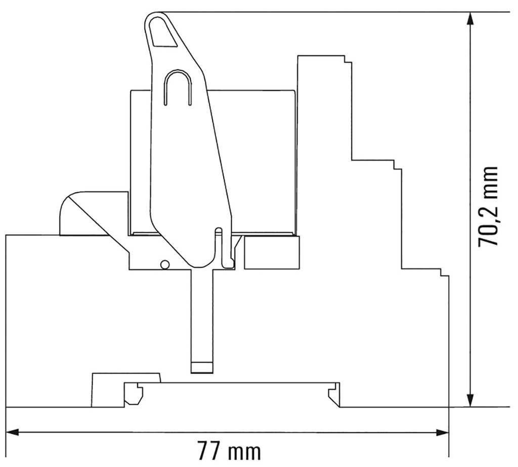 Relay: interface; DPDT; Ucoil: 24VDC; 8A; DIN; Variant: Relay set