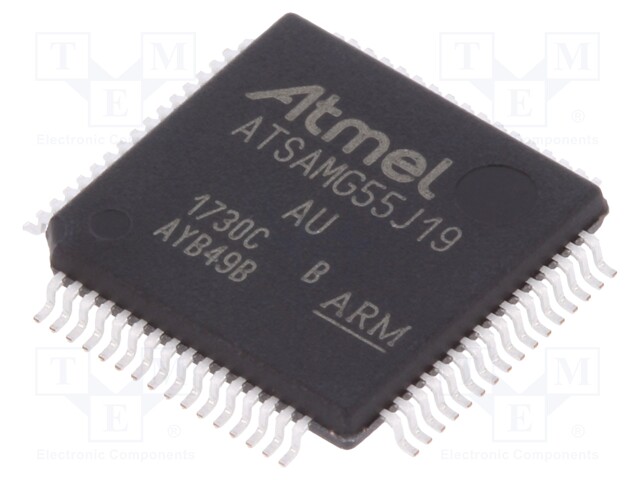 ARM microcontroller; SRAM: 160kB; Flash: 512kB; LQFP64; RAM: 176kB