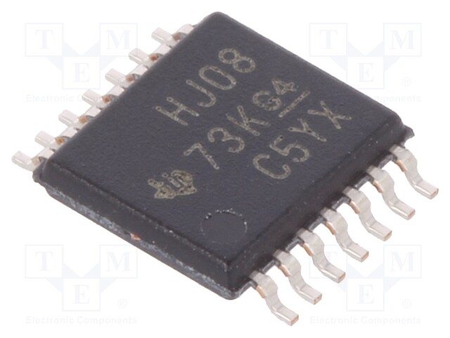 IC: digital; AND; Channels: 4; IN: 2; CMOS; SMD; TSSOP14; Series: HC