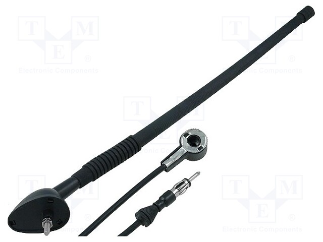 Antenna; 0.4m; Alfa Romeo,Fiat,Lancia; rubber mast; 2m