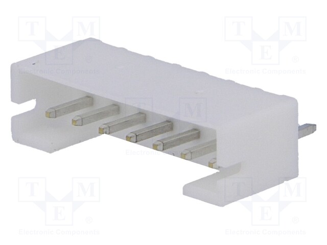 Socket; wire-board; male; PH; 2mm; PIN: 7; THT; 100V; 2A; -25÷85°C