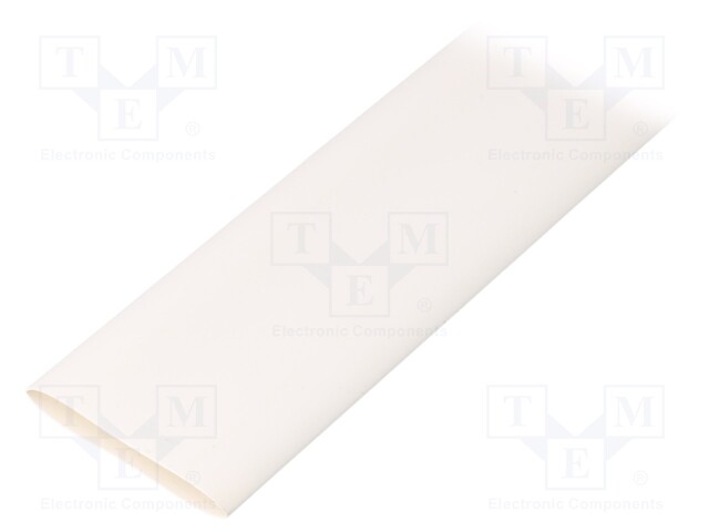 Heat shrink sleeve; glueless; 2: 1; 25.4mm; L: 1m; transparent