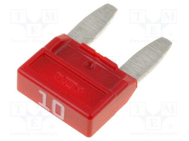 Fuse: fuse; 10A; 32V; automotive; 11,9mm; MINIVAL