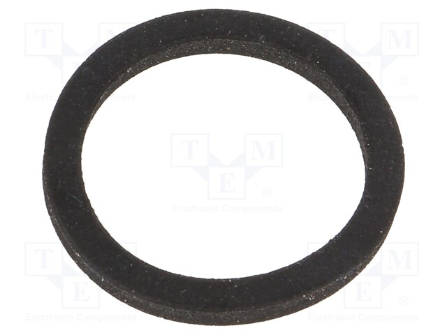 Gasket; rubber; D: 2mm; Øint: 18.6mm; Øout: 22.5mm; PG11