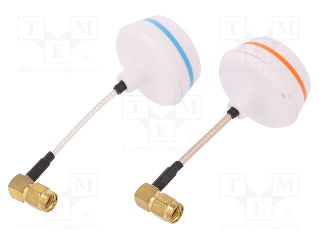 Antenna; Pcs: 2; Kit: TX + RX; SMA; 5.8GHz; 50Ω; Antenna: WiFi