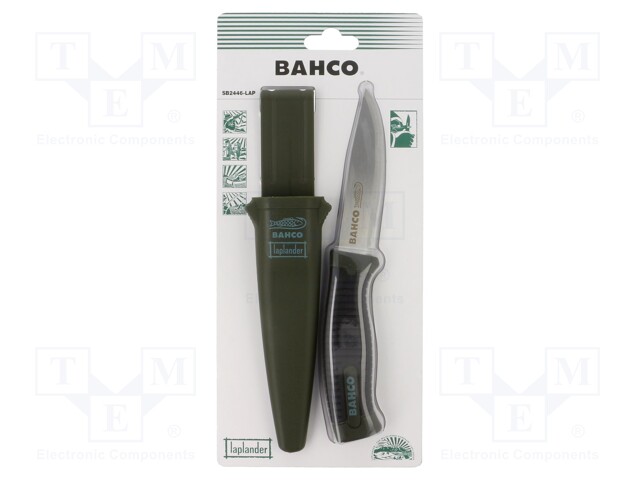 Knife; survival; Tool length: 218mm; Blade length: 102mm