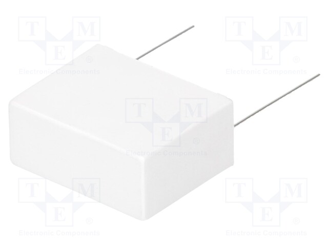 Capacitor: polypropylene; X2; 4.7uF; 37.5mm; ±10%; 41.5x33x18mm