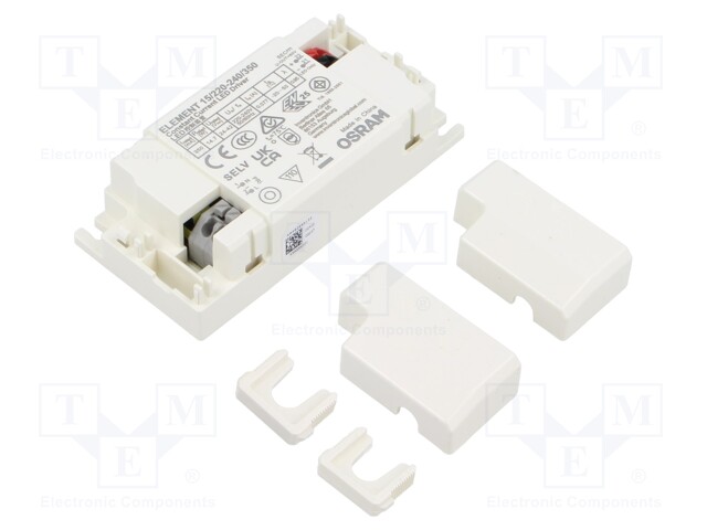 Power supply: switched-mode; LED; 14.7W; 24÷42VDC; 350mA; IP20