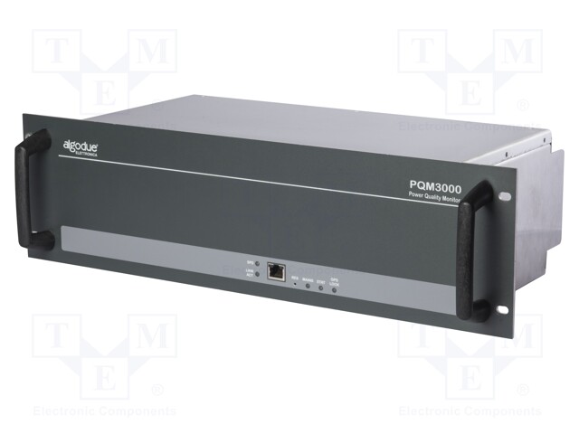 Power quality analyser; True RMS; In.imp: 6MΩ; Mounting: rack 19"