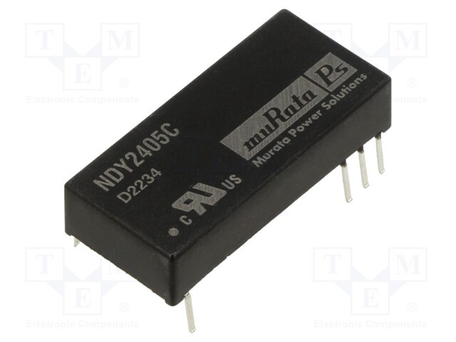 Converter: DC/DC; 3W; Uin: 18÷36V; Uout: 5VDC; Iout: 600mA; DIP; 6.2g