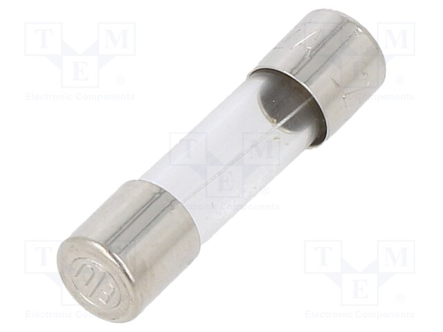 Fuse: fuse; time-lag; 2A; 250VAC; cylindrical,glass; 5x20mm; brass