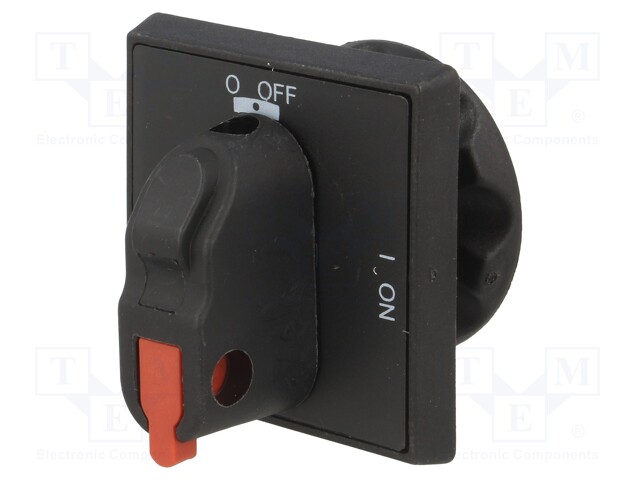 Knob; OT; Colour: black; 48mm; OT16÷125F3/F4