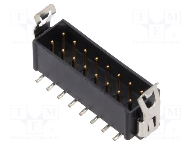 Socket; PCB-cable/PCB; male; Datamate L-Tek; 2mm; PIN: 16; SMT; 800V