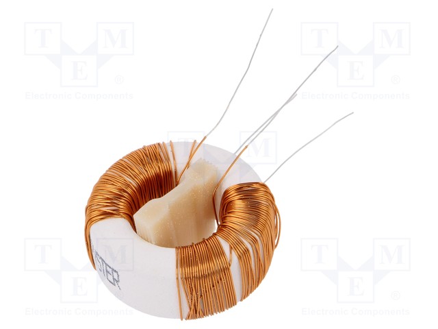 Inductor: wire; THT; 22mH; 500mA; 650mΩ; 230VAC; 12x7mm; -20÷+50%