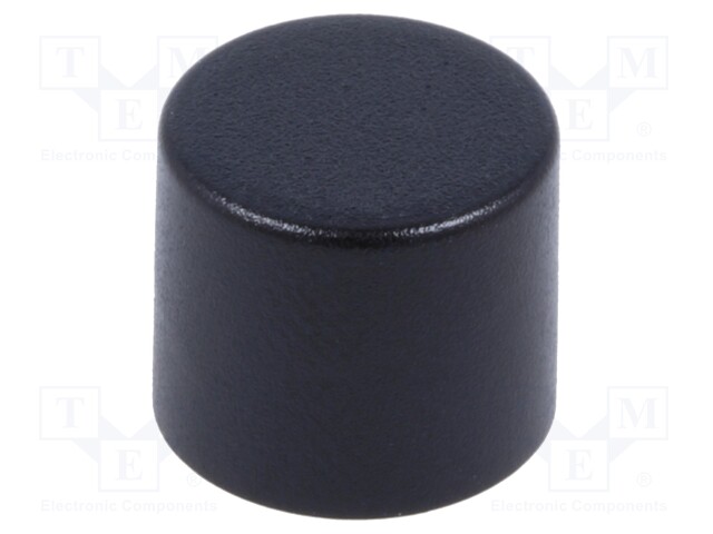 Button; 10mm; round; black; Application: 1241.16