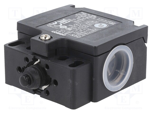 Limit Switch, Top Plunger, SPST-NO, SPST-NC, 3 A, 240 VAC, 6.5 N, D4N Series