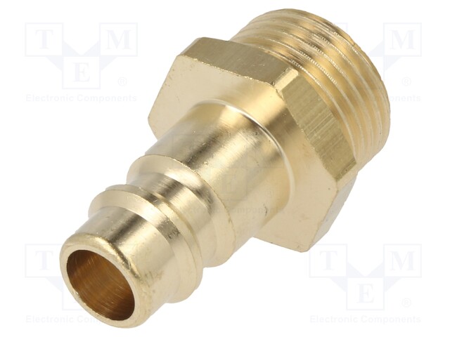 Quick connection coupling; NW7,2 connector pipe; 0÷35bar