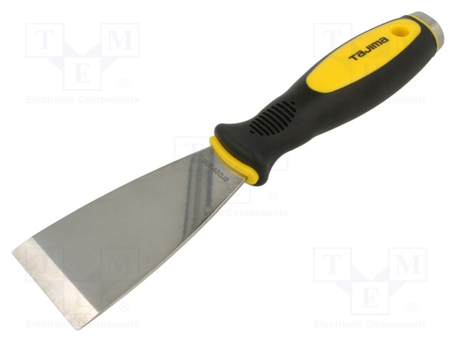 Putty knife; Tipwidth: 50mm; stainless steel; L: 240mm