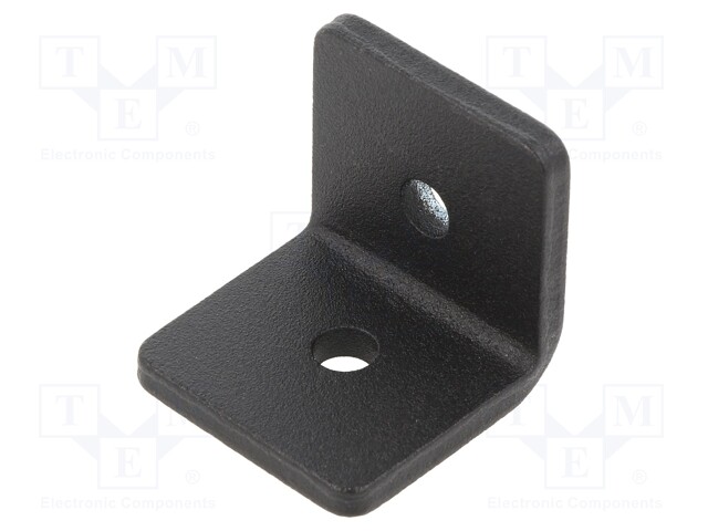 Angle bracket; for profiles; W: 30mm; H: 30mm; L: 30mm; steel