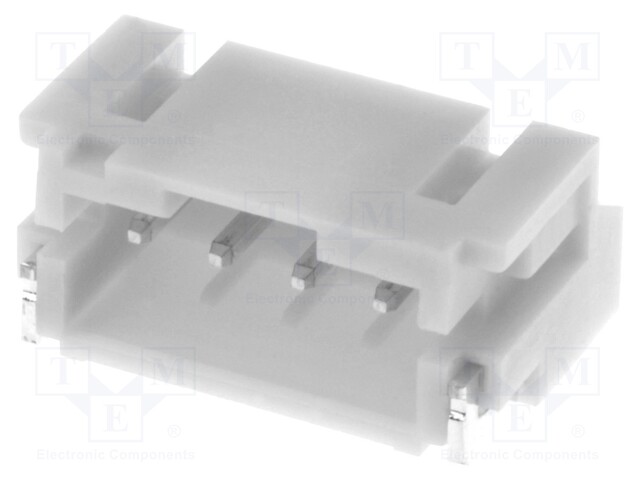 Socket; wire-board; male; PH; 2mm; PIN: 4; SMT; 100V; 2A; -25÷85°C