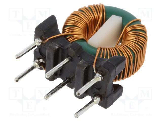 Inductor: wire; THT; 4.7mH; 1A; 130mΩ; 230VAC; 4.5x7.5mm; -20÷+50%