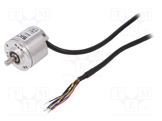 Encoder: incremental; Usup: 7÷30VDC; 1000imp/revol; shaft 6mm