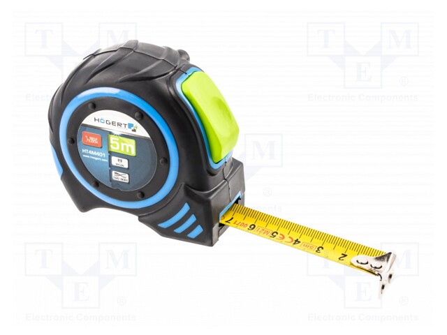 Measuring tape; L: 5m; Width: 19mm; Class: II