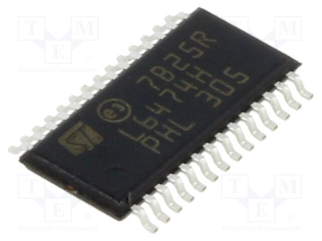 Motor Driver, Micro stepping, 3.3V to 5V supply, 45V/3A/2 Outputs, HTSSOP-28