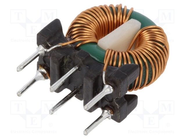 Inductor: wire; THT; 3.3mH; 1.5A; 130mΩ; 230VAC; 4.5x7.5mm; -20÷+50%