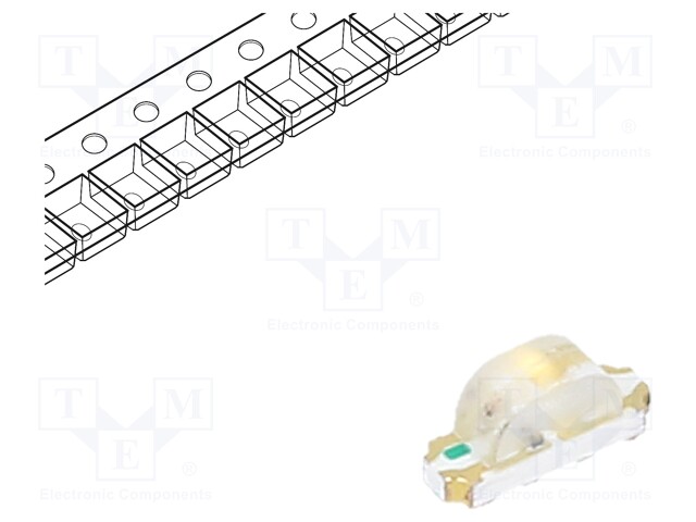 LED; SMD; 1204; red/yellow; 3.2x1x1.48mm; 140°; 1.8÷2.4/1.8÷2.4V