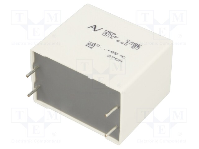 Capacitor: polypropylene; DC-Link; 30uF; ESR: 3.6mΩ; C4AE; THT; ±5%