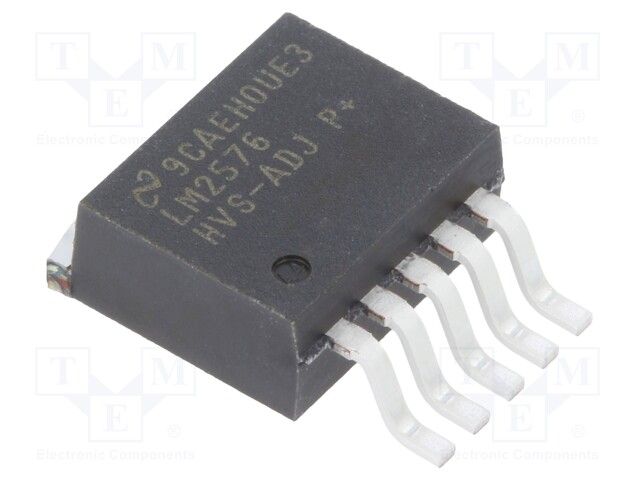 PMIC; DC/DC converter; Uin: 4÷60V; Uout: 1.23÷57V; TO263-5; buck