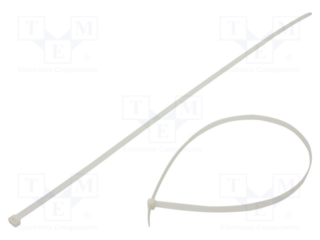 Cable tie; L: 900mm; W: 12.5mm; polyamide; 1112N; natural