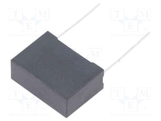 Capacitor: polypropylene; X2; 1.5uF; 22.5mm; ±20%; 26.5x18.5x10mm