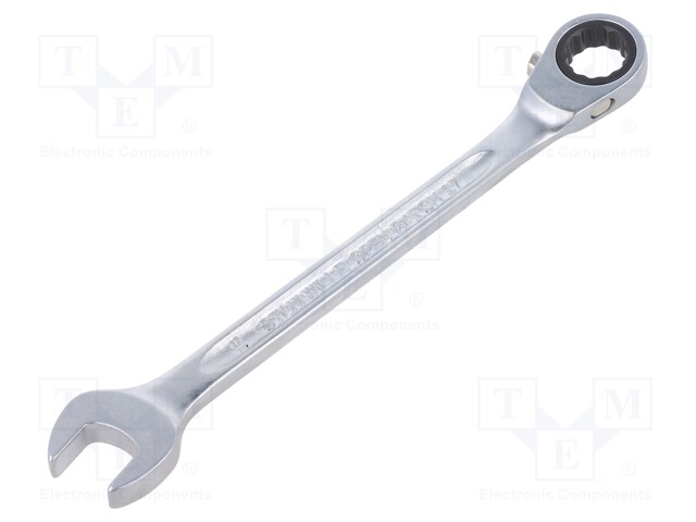 Wrench; combination spanner; 13mm; chromium plated steel