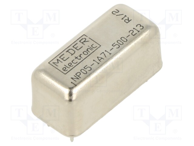 Relay: reed; SPST-NO; Ucoil: 5VDC; 1.25A; max.200VDC; max.200VAC