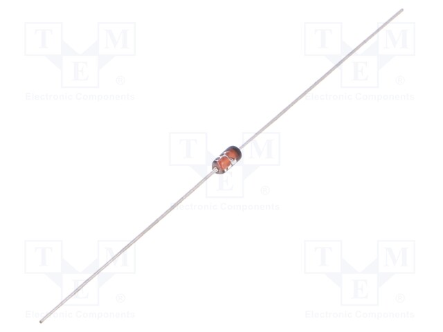 Diode: Zener; 0.5W; 15V; 5mA; reel,tape; DO35; single diode