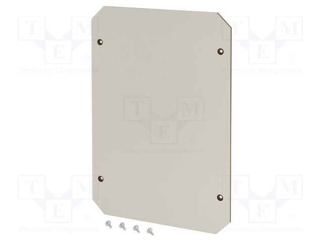 Mounting plate; laminate