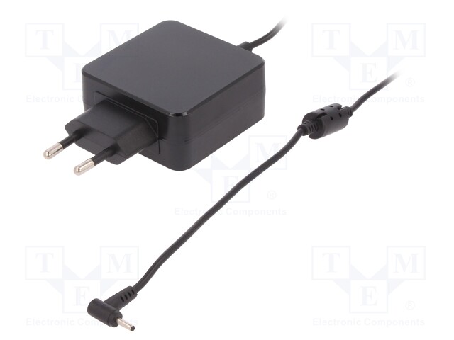 Power supply: switched-mode; 19VDC; 1.58A; Out: 2,5/0,7; 30W