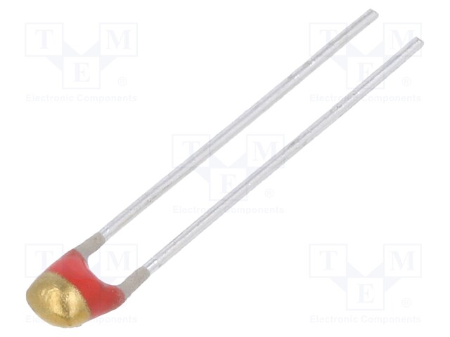 Thermistor, NTC, 2.2 kohm, NTCLE Series, 3977 K, -40 °C to 125 °C, Through Hole, Radial Leaded